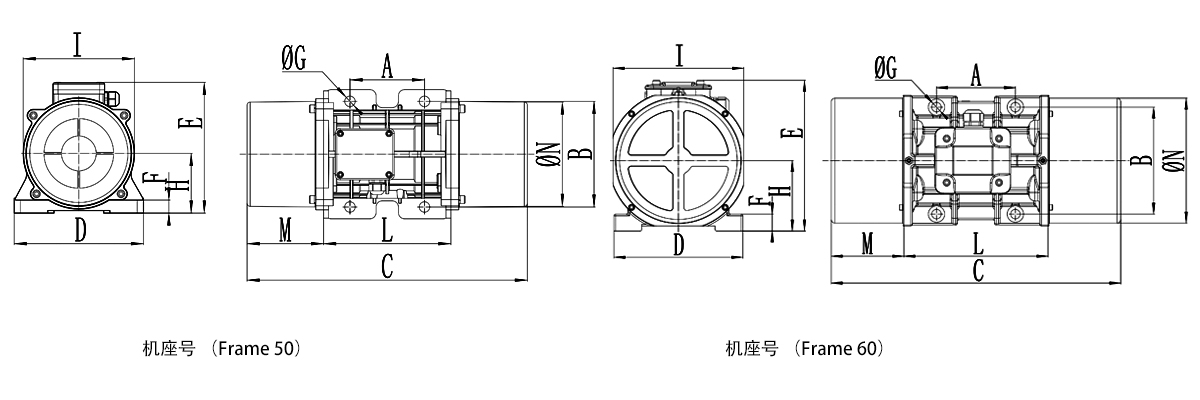 50、60機座